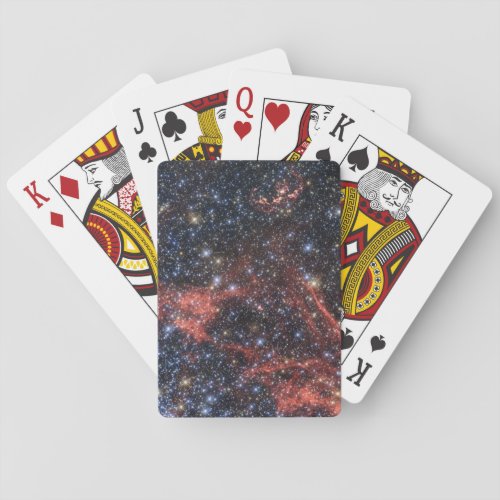 Search For Stellar Survivor Of Supernova Explosion Playing Cards