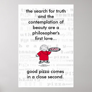 SEARCH FOR TRUTH & PIZZA! Poster