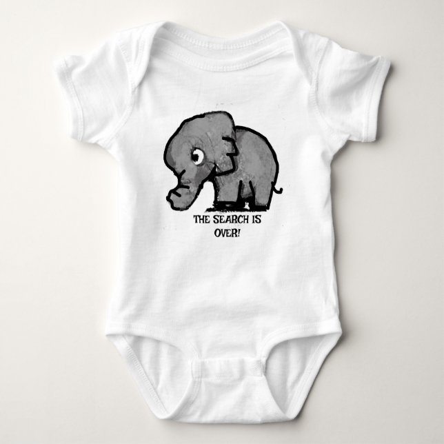 Search Over Baby Bodysuit (Front)