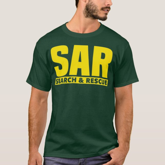 Search  Rescue Crew SAR Emergency Response Team T-Shirt (Front)