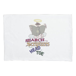 Search the Scriptures - Book of Mormon Pillow Case