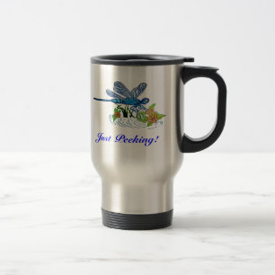 Searching Dragonfly Travel Mug