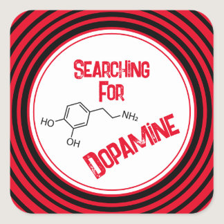 Searching For Dopamine Sticker