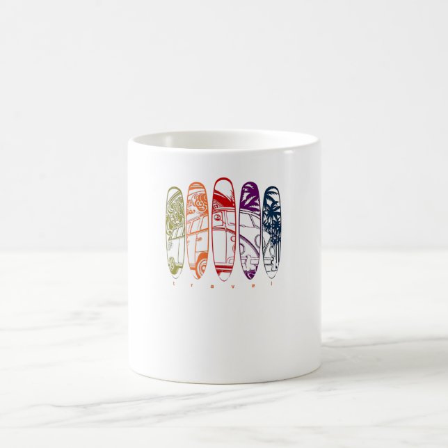 Searching for Waves Coffee Mug (Center)