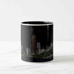 Sears Tower Neon Mug