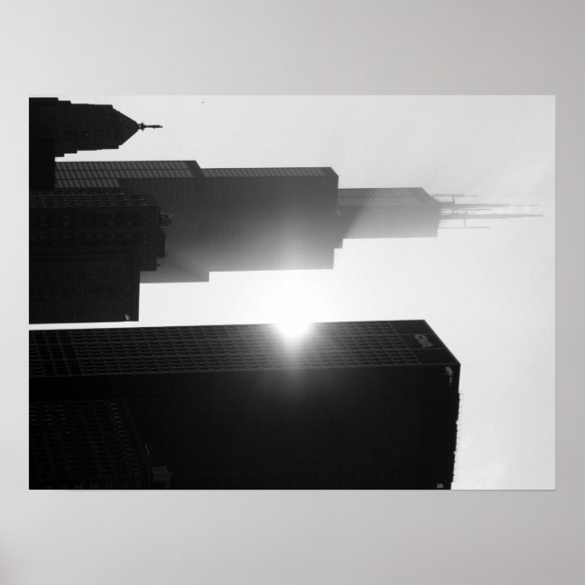 Sears/Willis Tower, Chicago Poster (Front)