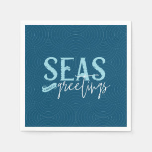 Seas And Greetings Napkins