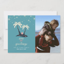 Seas and Greetings Vacation Christmas Cards