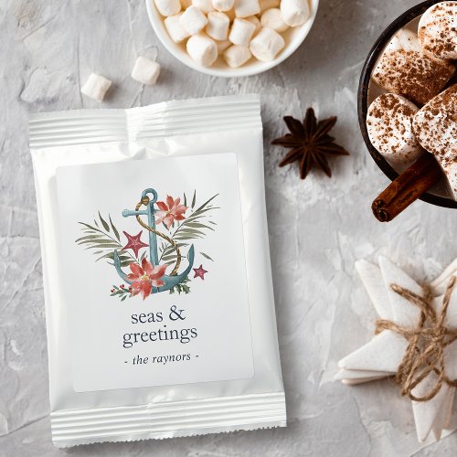 Seas  Greetings  Coastal Holiday Hot Chocolate Drink Mix