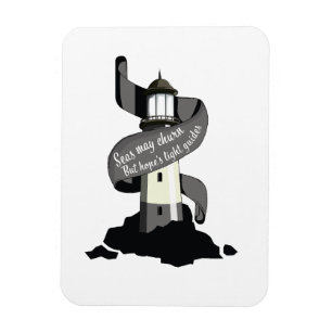 Seas may churn, but hope's light guides magnet