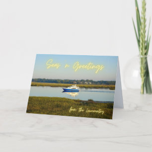 Seas n Greetings from the Lowcountry Hilton Head Holiday Card
