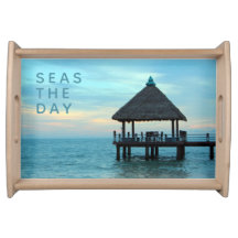 Seas the Day Beach Tiki Hut