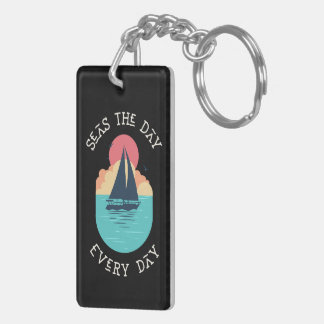 Seas the Day Everyday / Beach Life Keychain