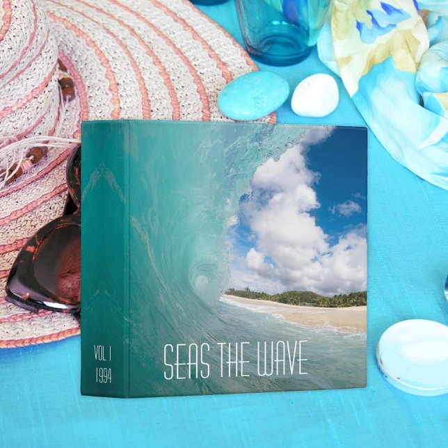Seas The Wave Hawaii 3 Ring Binder (Creator Uploaded)