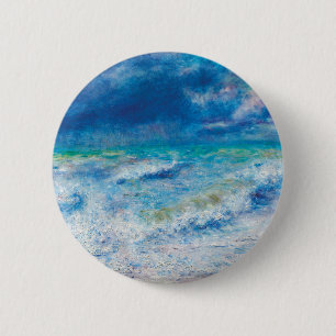 Seascape (1897) by Pierre-Auguste Renoir Button