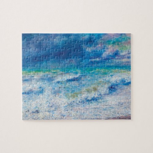 Seascape 1897 by Pierre_Auguste Renoir Jigsaw Puzzle