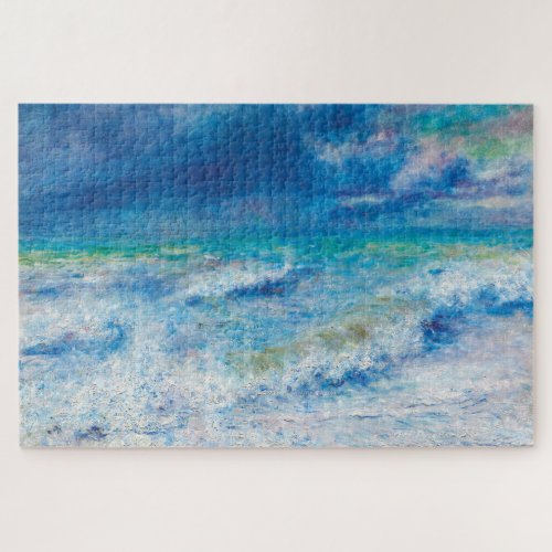 Seascape 1897 by Pierre_Auguste Renoir Jigsaw Puzzle