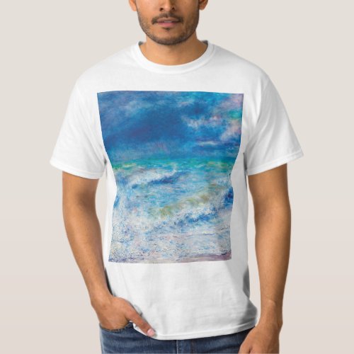 Seascape 1897 by Pierre_Auguste Renoir T_Shirt