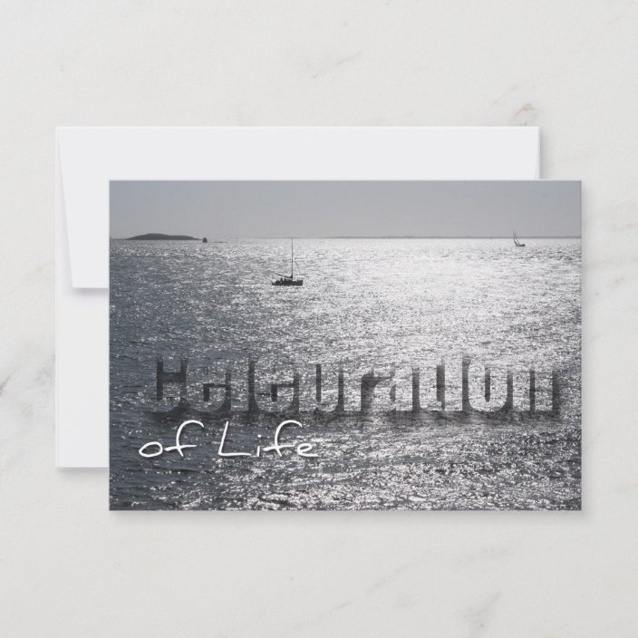Seascape 1 Celebration of Life Memorial Service Invitation | Zazzle.com