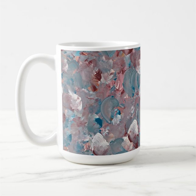 Seascape Abstract Coffee Mug (Left)