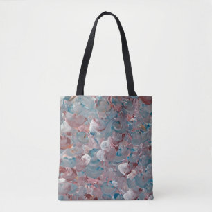 Seascape Abstract Tote Bag