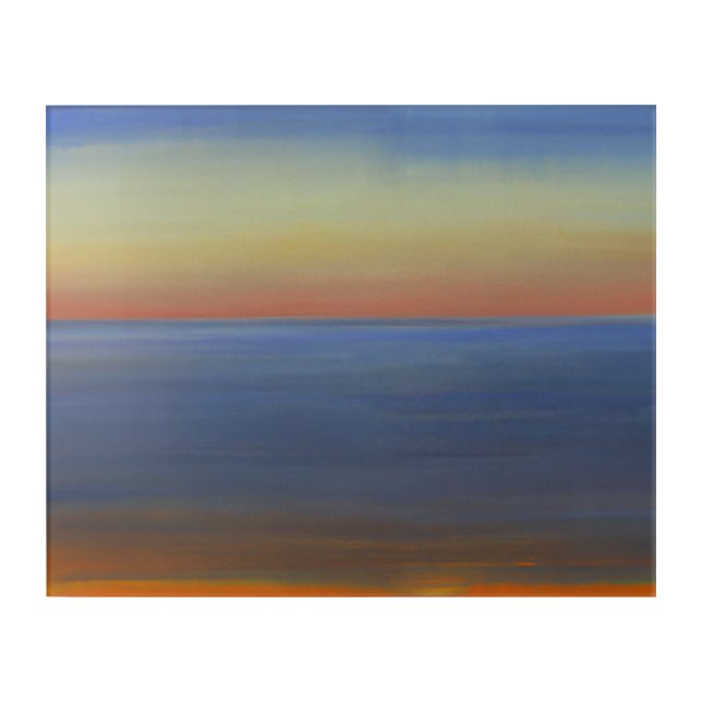 Seascape Acrylic Print (Front)