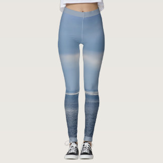 Seascape After Storm Leggings