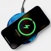 Seascape Alcohol Ink Abstract Wireless Charger (Phone)