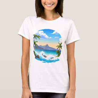 Seascape and Sunrise T-shirt