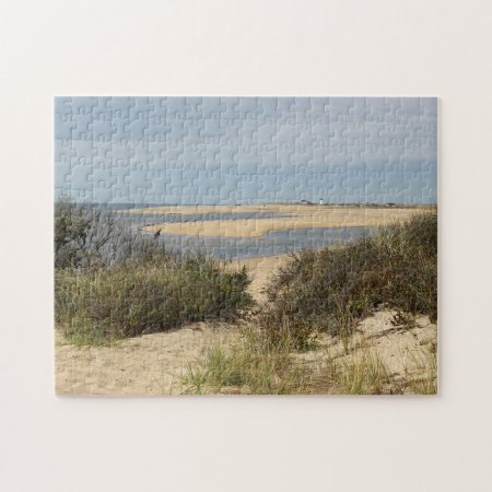 Seascape At Provincetown On Cape Cod Jigsaw Puzzle