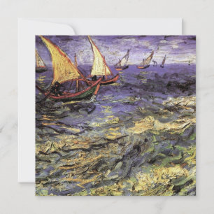 Seascape at Saintes Maries by Vincent van Gogh