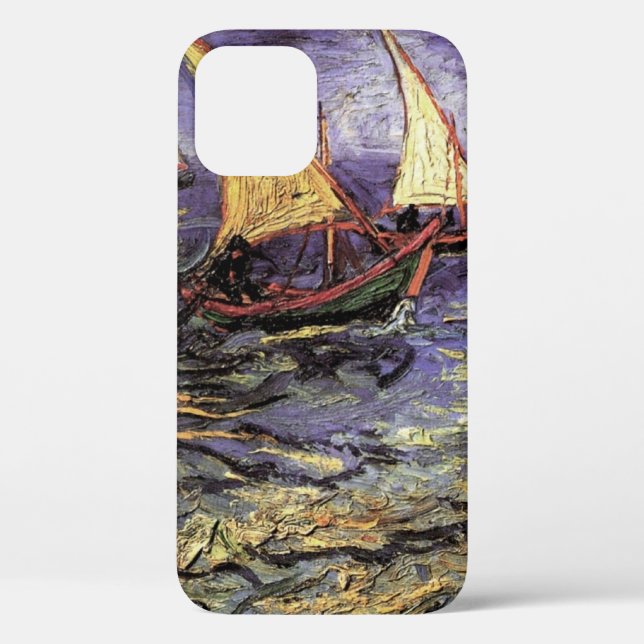 Seascape at Saintes Maries by Vincent van Gogh Case-Mate iPhone Case (Back)