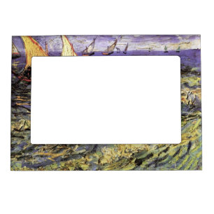 Seascape at Saintes Maries by Vincent van Gogh Magnetic Photo Frame