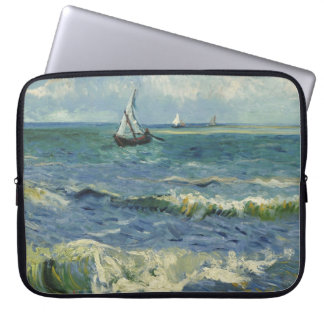 Seascape at Saintes-Maries (F415)Van Gogh Fine Art Laptop Sleeve