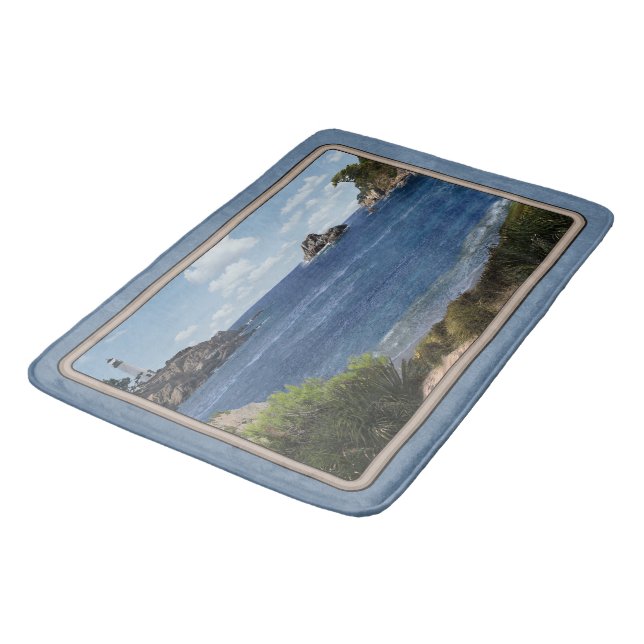 Seascape Bath Mat (Angled)
