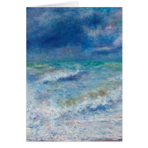 Seascape by Pierre_Auguste Renoir Fine Art