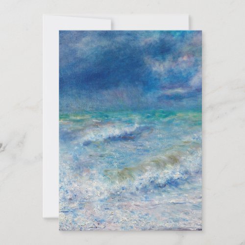 Seascape by Pierre_Auguste Renoir Fine Art