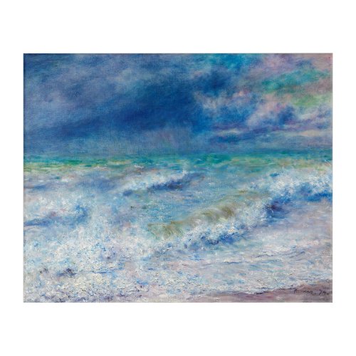 Seascape by Pierre_Auguste Renoir Fine Art