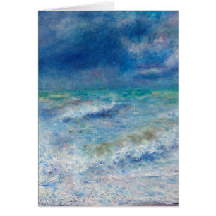 Seascape by Pierre-Auguste Renoir Fine Art Cards
