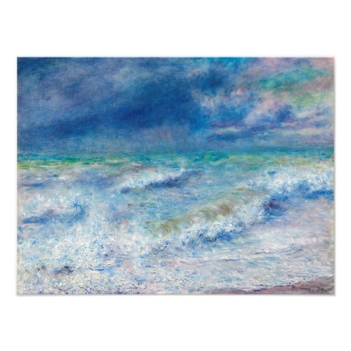 Seascape by Pierre_Auguste Renoir Fine Art Photo Print