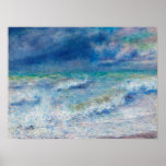 Seascape By Pierre-auguste Renoir Fine Art Poster at Zazzle