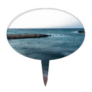 Seascape Cake Topper