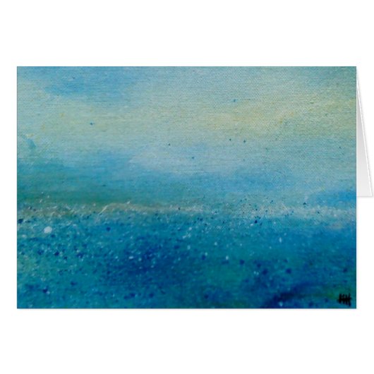 Seascape, Cornwall Cards (Front Horizontal)