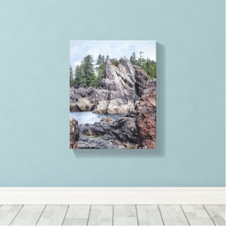 Seascape Crest Canvas Print