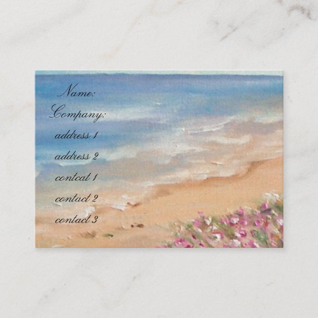 SEASCAPE DUNES BUSINESS CARD (Front)