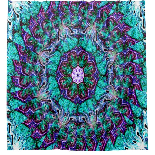 Seascape Flower...... Shower Curtain (Front)