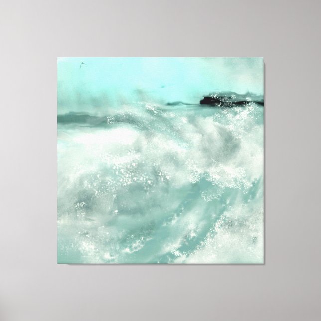 Seascape Gallery Wrapped Canvas Print (Front)