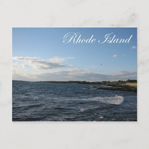 Seascape in Rhode Island Postcard