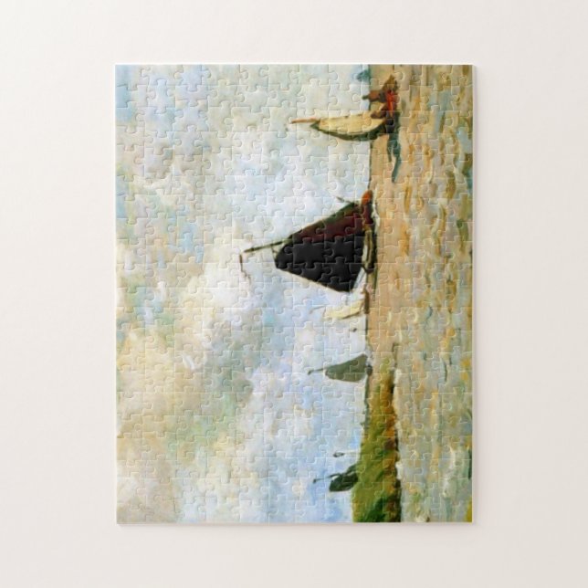 Seascape Monet Fine Art Jigsaw Puzzle (Vertical)