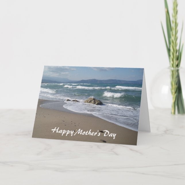 Seascape Mother's Day Card (Front)